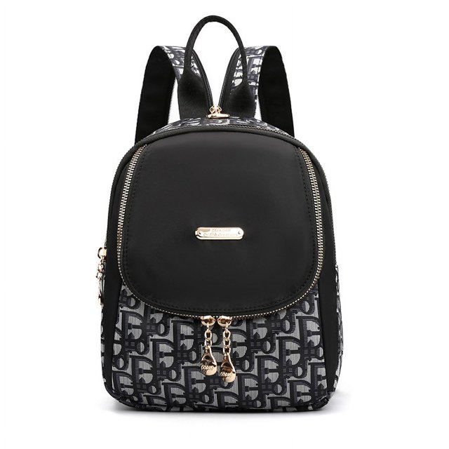 Mochila estampada para mujer, mochila de tres usos, mochila pequeña, bolso cruzado diagonal de un solo hombro
