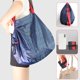 thumbnail image 2 of Bolsa de compras grande plegable, bolsas de almacenamiento para comestibles, reciclable, ecológica, resistente, lavable, 2 of 4