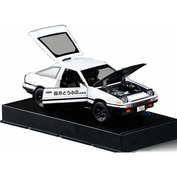 1:32 Initial D Toyota Trueno AE86 Alloy Diecast Car Model, Sports Car Toys for Kids and Adults