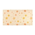 thumbnail image 2 of Haosy Light Orange Star Bathroom Rugs Non Slip Absorbent Soft Plush Quick Dry Bath Mat, 39"x20", 2 of 8