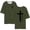 A-Army Green, variant on Christian Short Sleeve Shirts for Men Jesus Faith Cross Religious Tops,Black