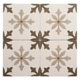 thumbnail image 2 of Istanelle Haj Gray 8-in.Encaustic Look Matte Porcelain Wall & Floor Tile, 2 of 5