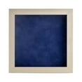 thumbnail image 3 of 6x6 Shadow Box Frame White Washed Wood | With a 3/4" Usable Display Depth | Includes a Navy Blue, 3 of 6