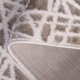 thumbnail image 5 of SAFAVIEH Maya Eveleen Abstract Area Rug, Taupe/Gray, 6'7" x 6'7" Round, 5 of 10