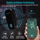 thumbnail image 3 of Adaptador Bluetooth para Coche, Adaptador Mini Aux Bluetooth 5.0 con Llamadas Manos Libres, Conexión Dual, Tiempo de reproducción 16H, Receptor Bluetooth para Coche, estéreo doméstico, Auriculares, 3 of 7