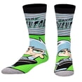 thumbnail image 2 of ODD SOX – Danny Phantom Ghost Hero Nickelodeon Novelty Crew Socks – Size Large – Men’s 8–12 /, 2 of 6