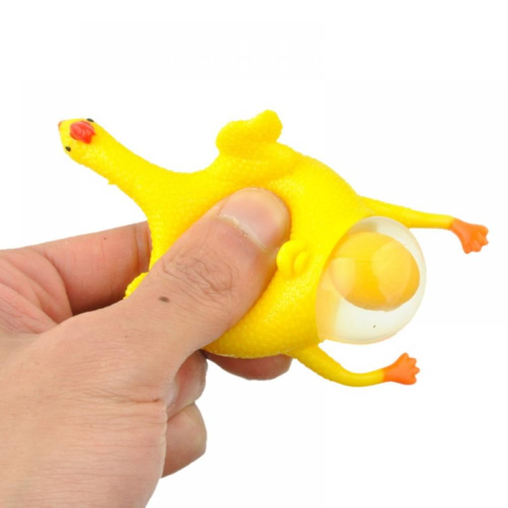 Details about   Rubber Squeeze Chicken Laying Egg Hen Keychain Stress Anti J2I9 W4D5 Relief H5C1 