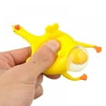 thumbnail image 2 of Funny Squishy Toys Chicken and Eggs Stress Relieve Laying Hens Crowded Stress Ball Keychain&nbsp;Novelty Spoof Tricky Funny Gadgets Toys, 2 of 8