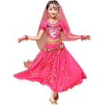 thumbnail image 1 of Disfraz oriental indio de Bollywood, disfraz de Carnaval de Halloween, zapatos no incluidos brillar Electrónica, 1 of 5