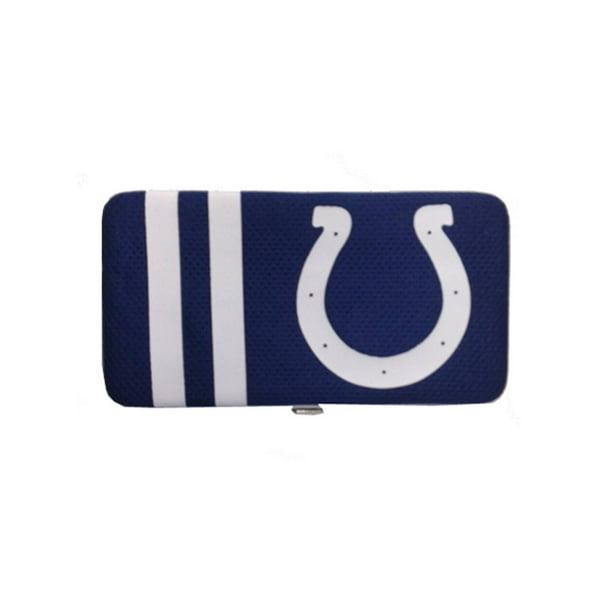 Nouveau NFL Shell Mesh Clutch Wallet - Colts Indianapolis