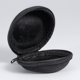 thumbnail image 3 of Estuche de viaje portátil de EVA para reloj, 3 unidades, organizador interior de fieltro con cremallera para guardar relojes de pulsera y relojes inteligentes (negro), 3 of 5