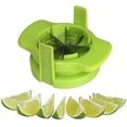 thumbnail image 1 of Lemon & Lime Wedge Slicer Lemon Slicer Kitchen Multipurpose Stainless Steel Orange Slitter Fruit Cutter Kitchen Accessories,Green-Yvan, 1 of 4