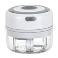 thumbnail image 1 of Mistaha Mini Garlic Grinder Electric Garlic Chopper Cordless Food Fruit Vegetable Blender Kitchen Gadgets 100ML USB Rechargeable, 1 of 8