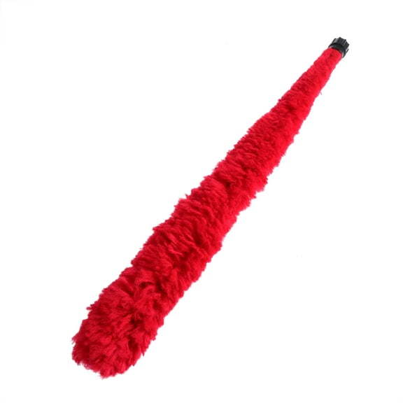 HEALEEP 1Pcs Red Plush Fiber Saxophone Cleaning Swab for Alto Sax Maintenance