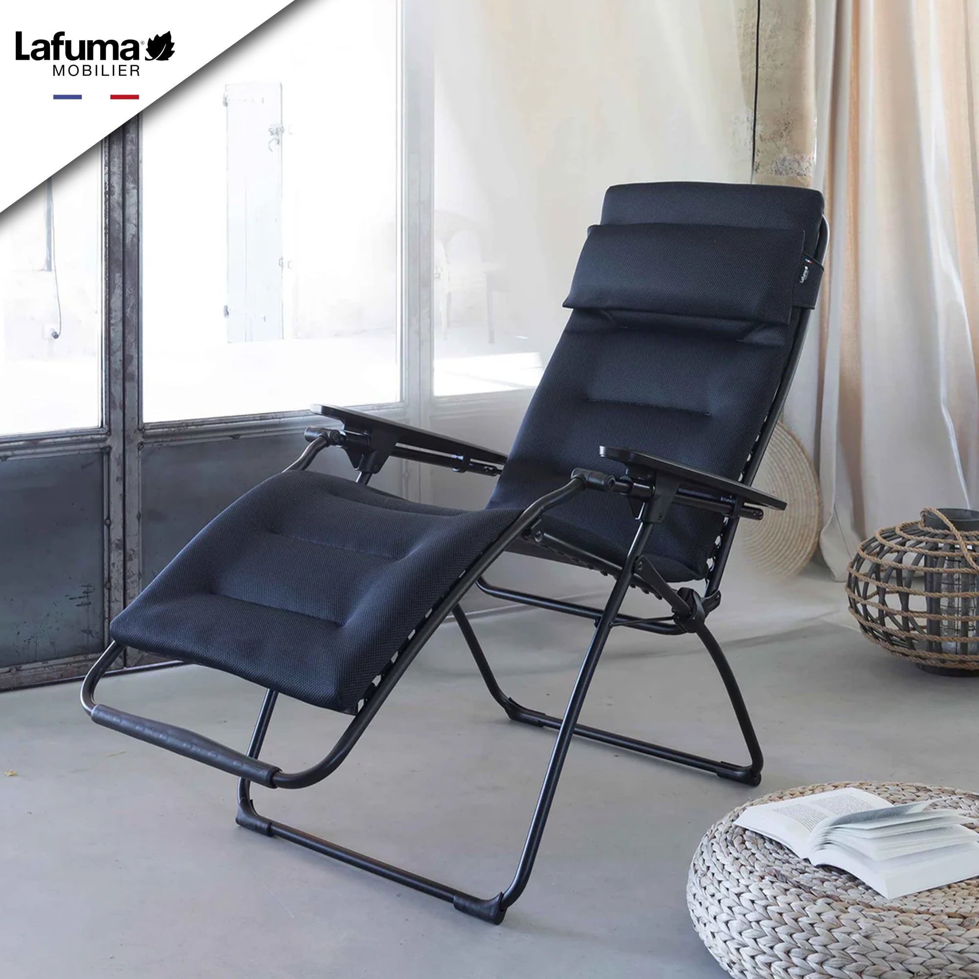 Lafuma Futura Air Comfort Zero Gravity Indoor Outdoor Recliner