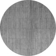 thumbnail image 1 of Ahgly Company Indoor Round Abstract Gray Modern Area Rugs, 5' Round, 1 of 4