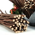 thumbnail image 3 of 50Pcs Wood Log Craft Sticks - Bexikou Natural Wood Twigs, 11.8 Inch DIY Dried Wood Sticks, 0.1-0.3 Inch Diameter Natural Twigs for DIY Crafts & Photo Props, 3 of 7