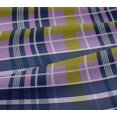thumbnail image 5 of oneOone Viscose Jersey Fabric Madras Check Fabric Prints By Yard 60 Inch Wide, 5 of 5