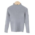 thumbnail image 1 of YTDSCS 2-13T Girls Boys Knit Sweaters Toddler Soft Long Sleeve Pullover Tops Kids Spring Fall Solid Color Jumper, 1 of 8