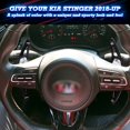 thumbnail image 3 of Xotic Tech Paddle Shifter Extensions, Steering Wheel Shift, Black Aluminum Metal, Compatible with 2018-up Kia Stinger (CK), 3 of 9