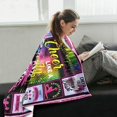 thumbnail image 4 of Manta de calavera para hombres y mujeres, manta de cama de calavera morada, suave y acogedora, mantas y mantas de franela, manta ligera y cálida para Halloween, sofá cama para niños, decoración del, 4 of 5