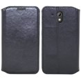 thumbnail image 1 of SOGA Desire 526 Case, HTC Desire 526 Wallet Case – [Pocketbook Series] PU Leather Folio Flip Wallet Case for HTC Desire 526 (Verizon) - Luxury Black, 1 of 3