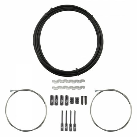 Origin8 Slick Compressionless Road Brake Cable/Housing Kit Front and Rear