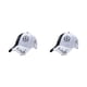 thumbnail image 1 of Qarigey Gorra de béisbol unisex de moda para la playa y actividades al aire libre sombreros para mujeres gorras de béisbol anillos blancos anillos blancos negros 2Conjunto, 1 of 6