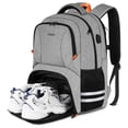 thumbnail image 1 of Mochila de gimnasio Ytonet para hombre y mujer con compartimento para zapatos, 1 of 9