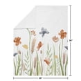 thumbnail image 4 of Watercolor Floral Garden Sage Green Baby Security Blanket Girl by Sweet Jojo Designs, 4 of 5