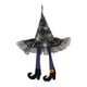 thumbnail image 1 of Decoraciones colgantes de piernas de para Halloween, sombrero de piernas de , cartel colgante, adorno, novedad, colgador multifuncional Violeta, 1 of 8