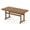 Brown Rectangle Tables, variant on Carolayne 18'' HDPS Outdoor Dining Chair Set of 2, Patio Chair with Armrest for Backyard, Medium Gray