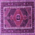 thumbnail image 1 of Ahgly Company Indoor Square Persian Purple Traditional Area Rugs, 6' Square, 1 of 4