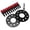 Red, variant on Xirurus 2pcs 8mm/0.31in Aluminum Alloy Hub Centric Wheel Spacers Adapters 5x100 5x112 M14x1.5 Red