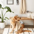 thumbnail image 4 of Design Imports Serviette pour Petits Animaux Imprimée Patte de Treillis Taupe (Ensemble de 3), 4 of 4