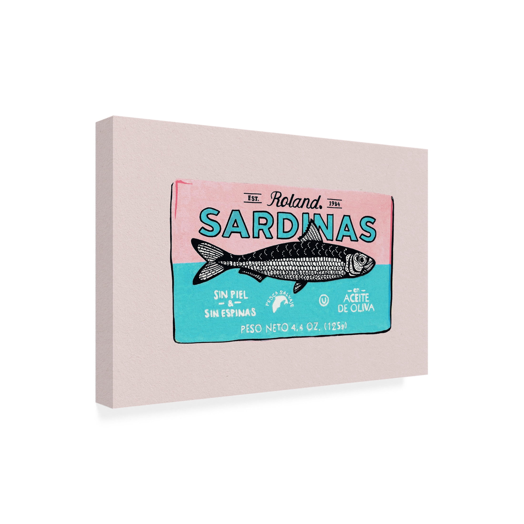 Trademark Fine Art Studio Mandariini Roland Sardinas Canvas Wall Art