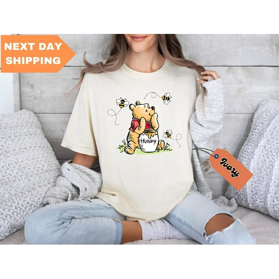 Vintage Pooh Shirt, Winnie The Pooh Shirt, Honey Winnie The Pooh Shirt, Disney Trip Shirt, Disney Family Matching Shirtss-5Xl Shirt
