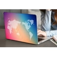 thumbnail image 3 of Hard Shell Cover Only for Old MacBook Pro 13" with Retina Display No Touch Cable Tie 2015 2014 2013 2012 A1502 & A1425, World Map 50, 3 of 5
