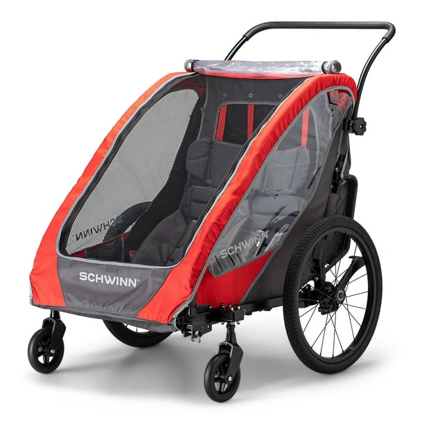 Schwinn Summit Deluxe Infant Unisex Trailer, Red for Daycare