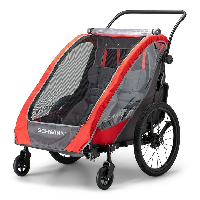 Schwinn Summit Deluxe Infant Unisex Trailer, Red - Walmart.com