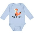 thumbnail image 3 of Inktastic Fox for Girls Woodland Animal Girls Long Sleeve Baby Bodysuit, 3 of 5