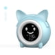 thumbnail image 2 of Mini reloj despertador con diseño de gato de dibujos animados para niños, reloj electrónico digital creativo para dormir y despertarse con luz nocturna, 2 of 3