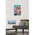 thumbnail image 2 of Animal Club - Kitten in a Tiara Wall Poster, 14.725" x 22.375", Framed, 2 of 5