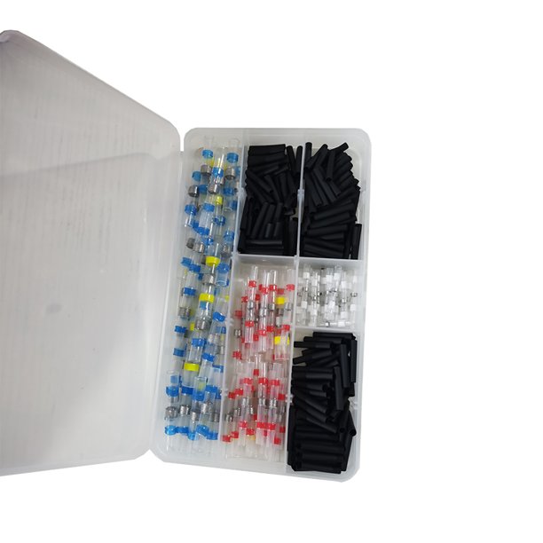 Scienceny 800 Uds. Conectores de cable de sellado de soldadura-conectores a tope de soldadura termorretráctiles-Kit de conector de soldadura-cubierta Vehículos, repuestos y accesorios Mis No.01 Scienceny VI3827-01B
