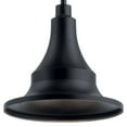 thumbnail image 6 of Kichler Hampshire 13 1/4" High Climates Black Outdoor Ceiling Light, 6 of 8