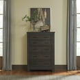 thumbnail image 2 of Thornwood Hills Dark Gray 5 Drawer Chest, 2 of 8