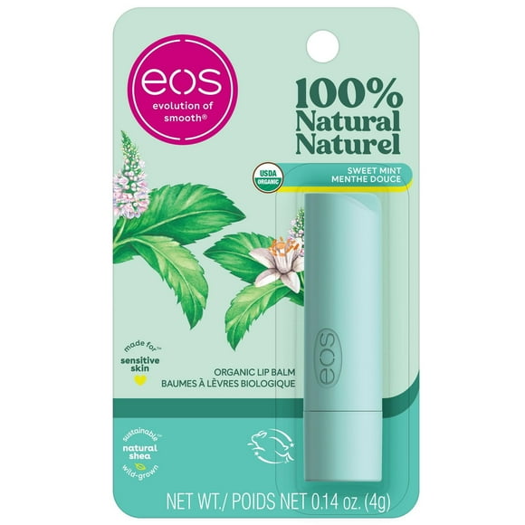 eos USDA Organic Baume à Lèvres Baton - Menthe Douce