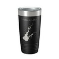 thumbnail image 1 of Folsom Lake Map Tumbler Travel Mug Insulated Laser Engraved Coffee Cup California 20 oz Black, 1 of 5