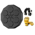 thumbnail image 2 of koolsoo Boxing Machine Boxing Trainer Practice Home Music Boxing Machine Wall Target Yellow, 2 of 7
