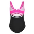 thumbnail image 7 of LYEAA Swimming Suits for Kids One-Piece Swimsuits Cutout Colorblock Bathing Suit Beach Vacation Swimwear, 7 of 7